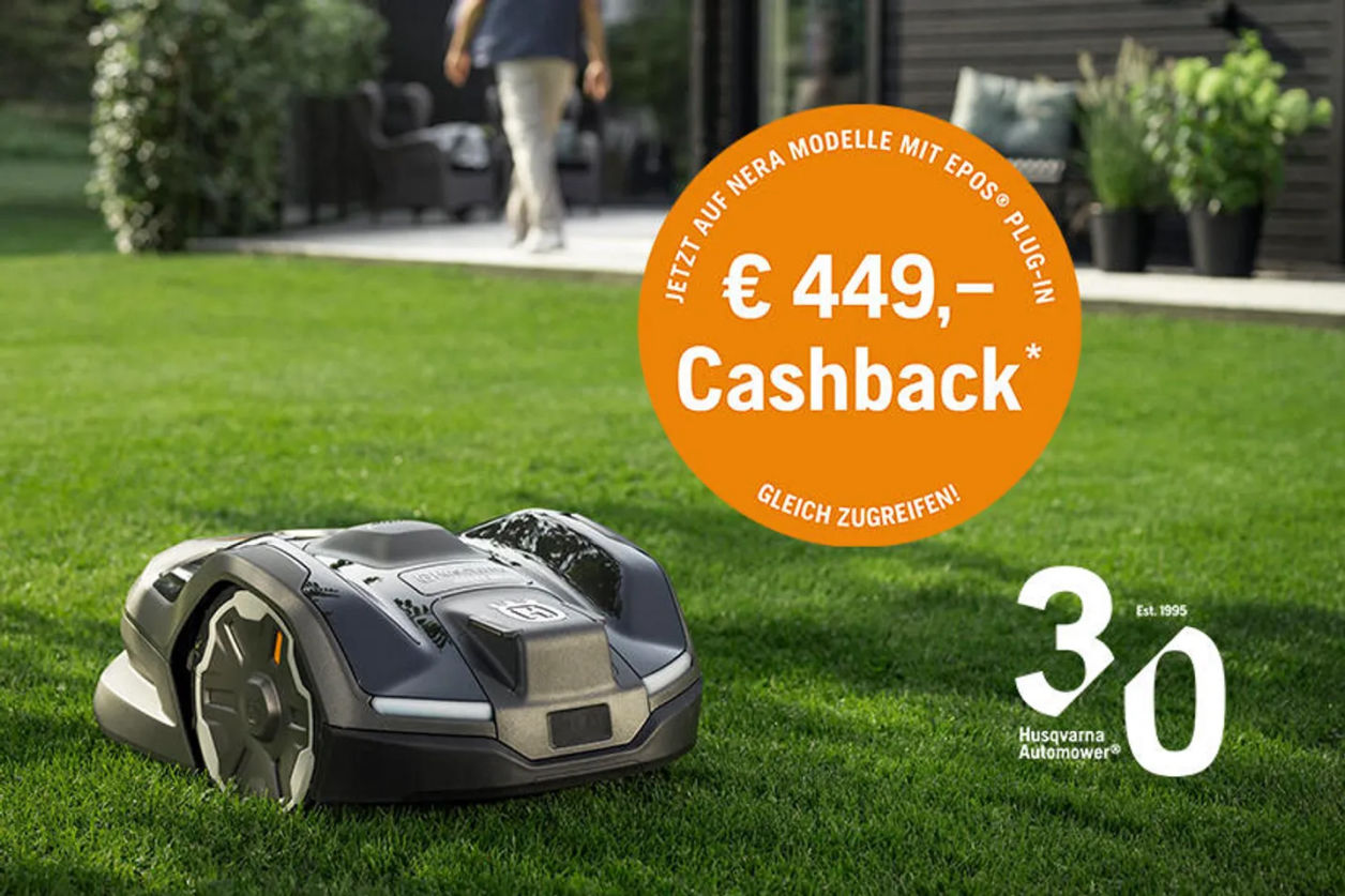Husqvarna-Cashback-Aktion 2025